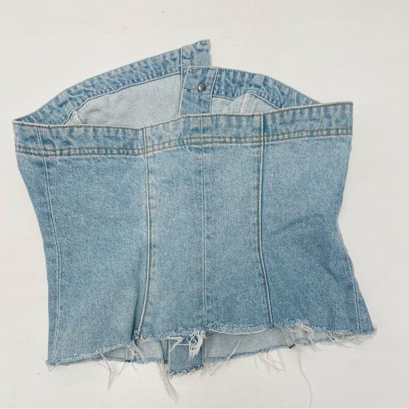 GRLFRND Alina Denim Corset Size Medium. Pre-loved, like new. - Picture 7 of 9